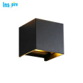 Surface Mounted Waterproof IP65 Outdoor Led Lighting 10W Led Square Outdoor Wall Lamp